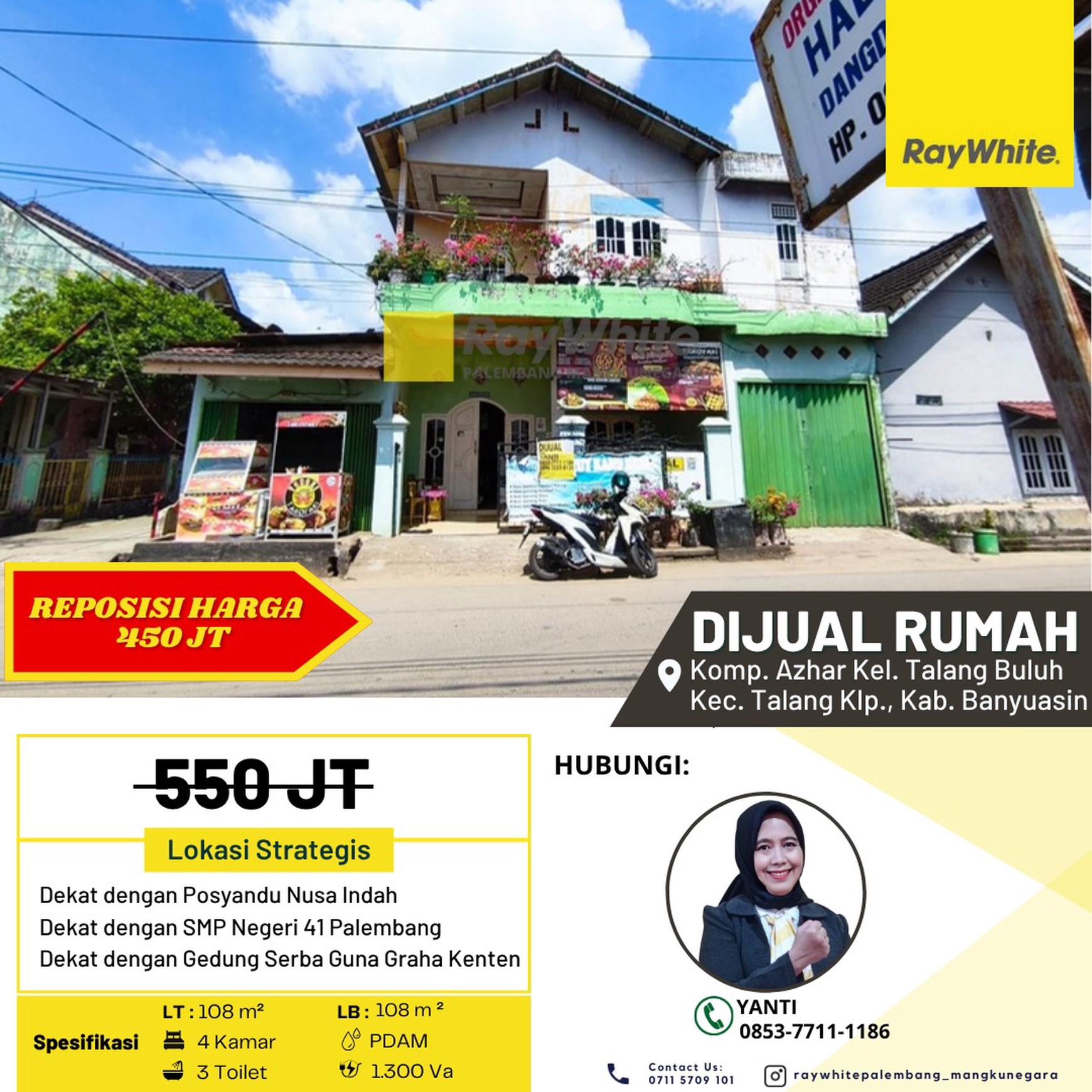 RUMAH MURAH PALEMBANG