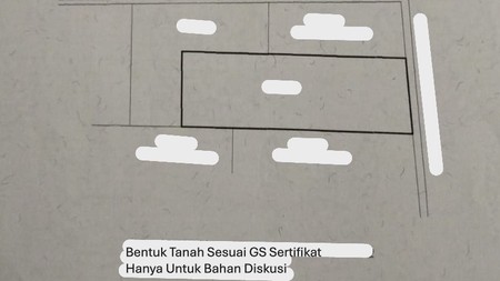 Tanah Komersial 303m2 Jarang Ada di Area Mampang Prapatan Raya, Jakarta
