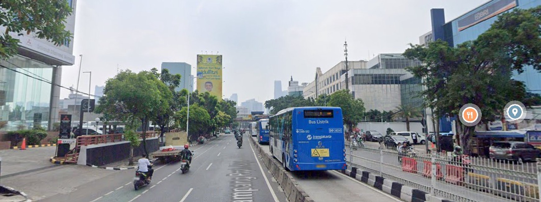 Tanah Komersial 303m2 Jarang Ada di Area Mampang Prapatan Raya, Jakarta