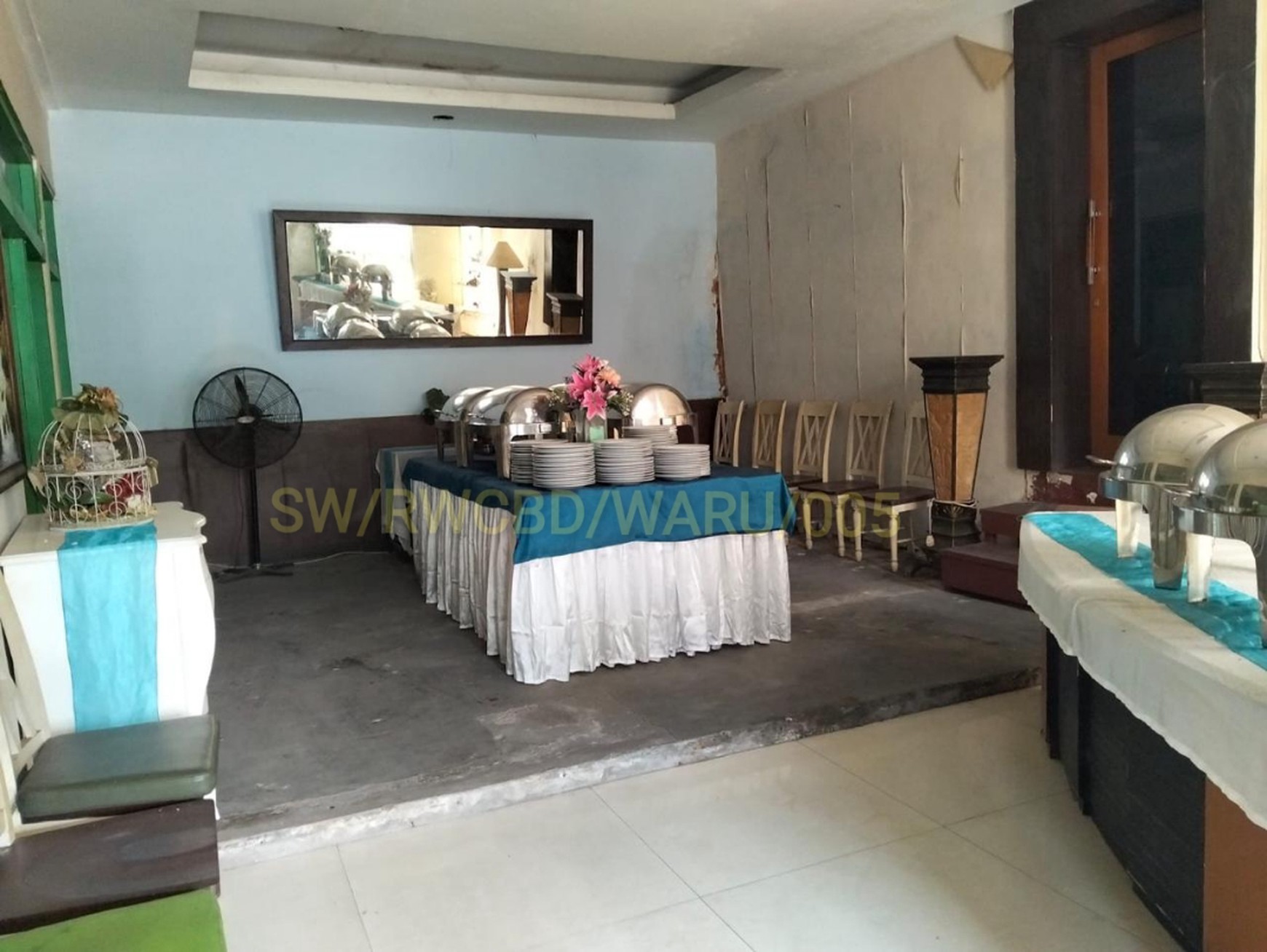 Dijual Komersial Ex-Kafe dan Kantor di Brigjen Katamso Waru Dekat Berbek Industri, Rungkut, dan Bundaran Waru Sidoarjo