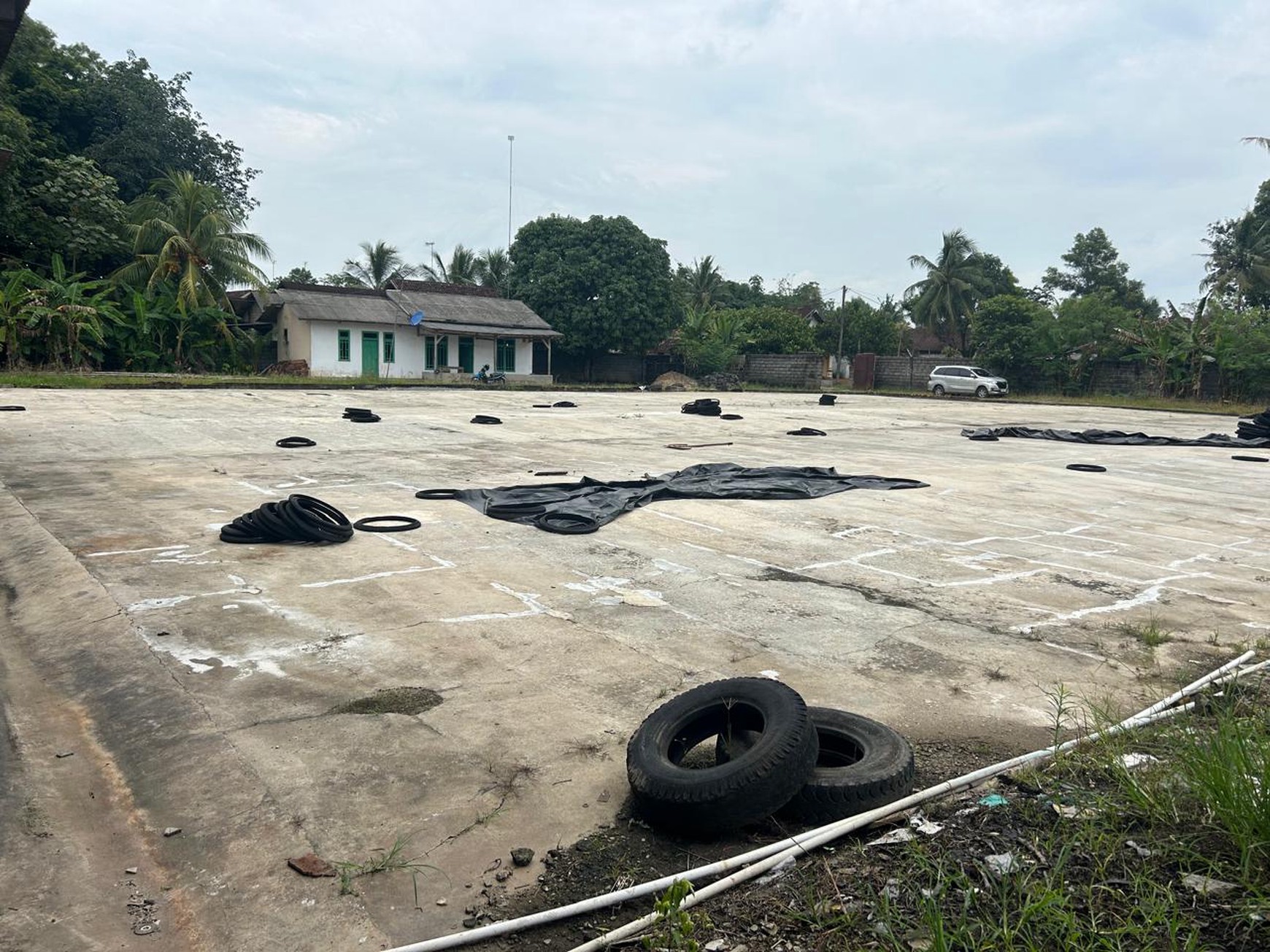 Pabrik penggilingan beras di Seputih Raman Lampung Tengah