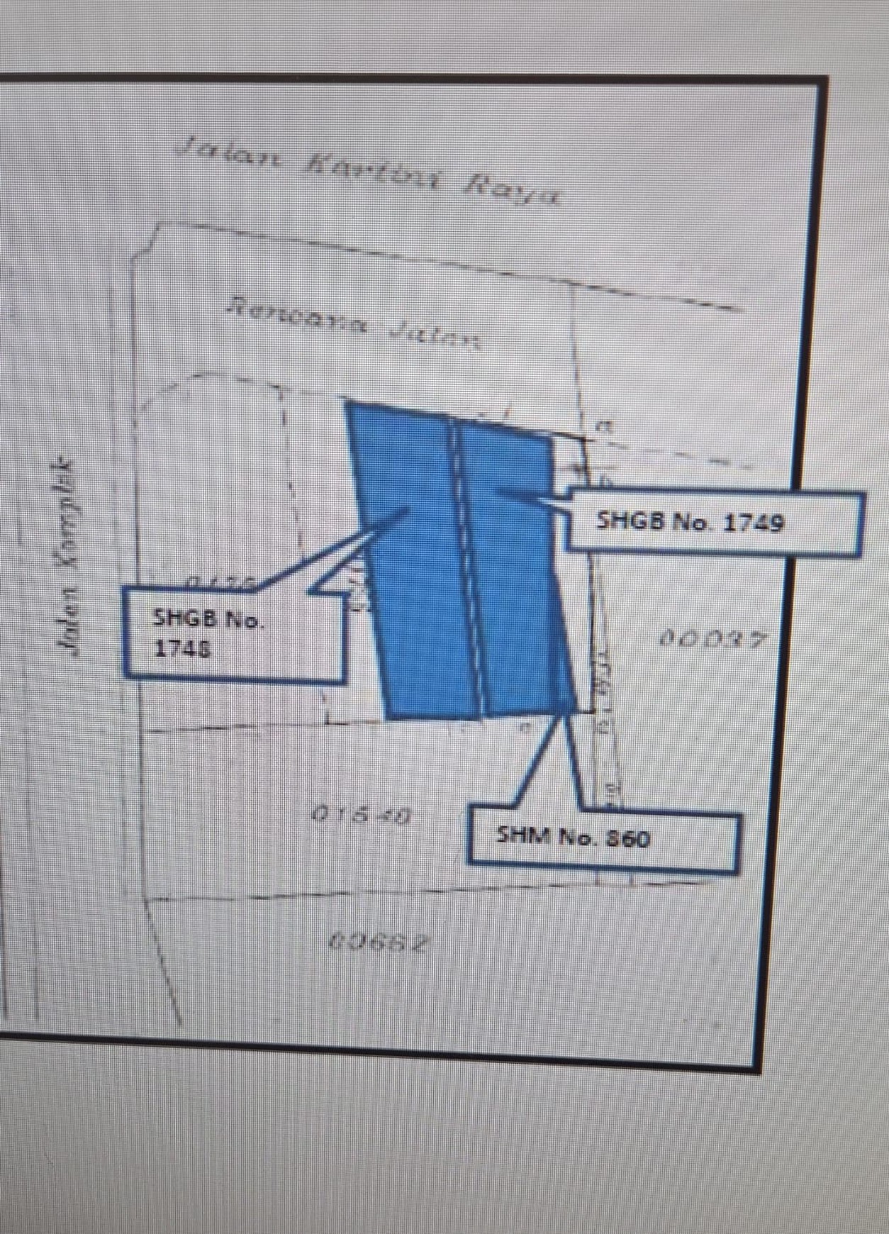 DIJUAL RUKO GANDENG DI AREA KOMERSIAL DI JALAN KARTINI JAKARTA PUSAT