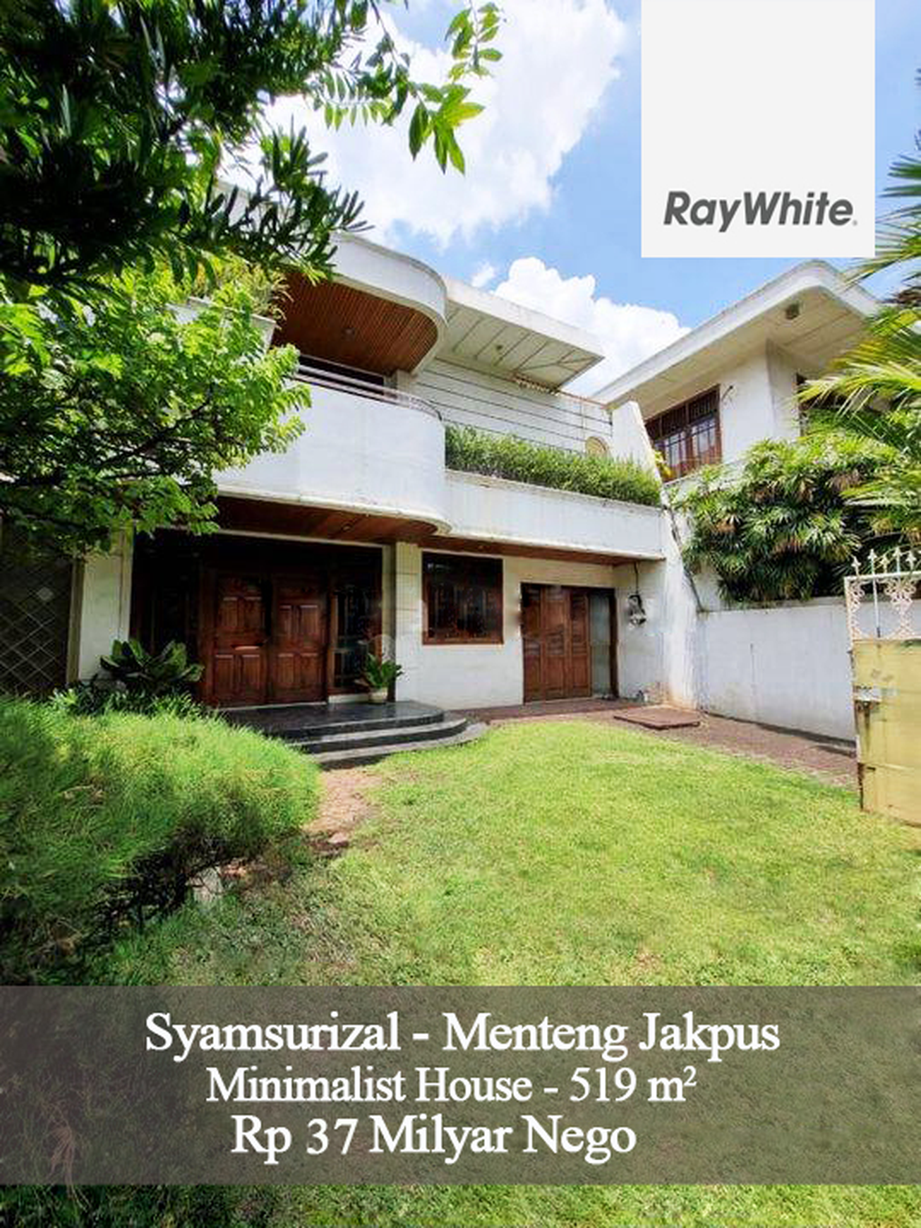 FOR SALE Rumah Syamsu Rizal 2 Lantai tenang dan nyaman Menteng jakarta Pusat