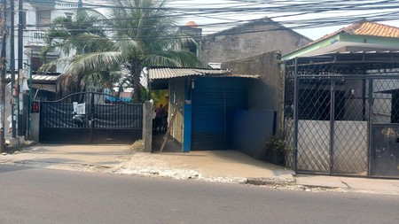 Dijual Tanah dan Bangunan (Rumah-Kontrakan) di Pinggir Jalan Raya Pahlawan Rempoa Ciputat