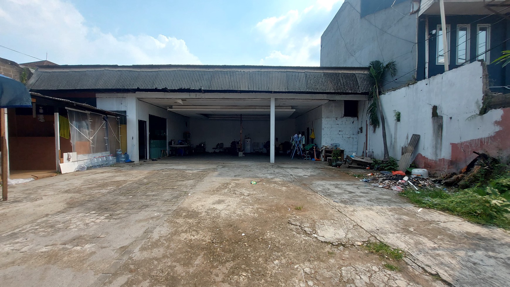 Disewakan Lahan Lokasi Pinggir Jalan Cocok Untuk Gudang, Cafe, Bengkel