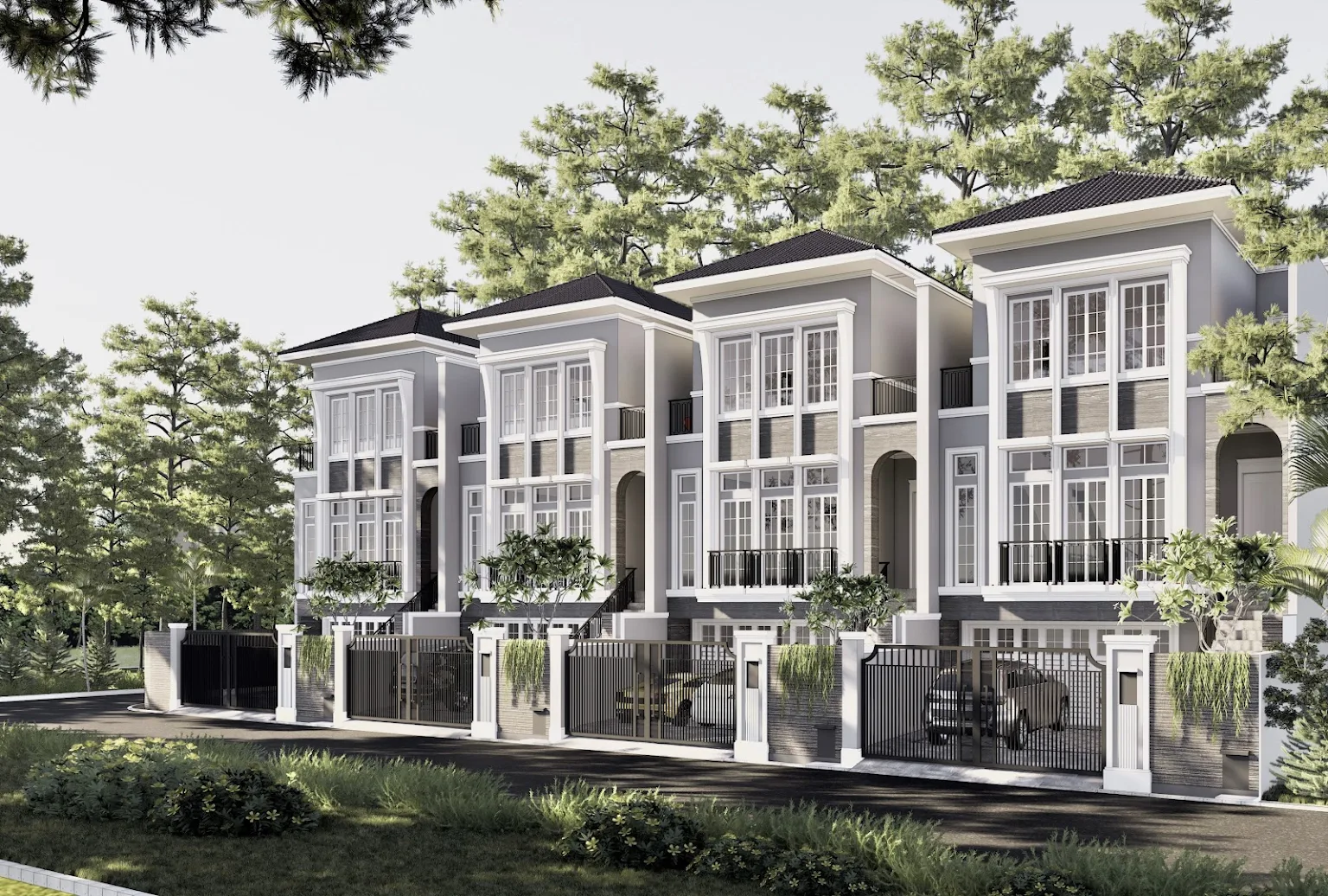 Rumah Mewah Brand New 3 Lantai di Orange Grove Jeruk Purut Jakarta Selatan