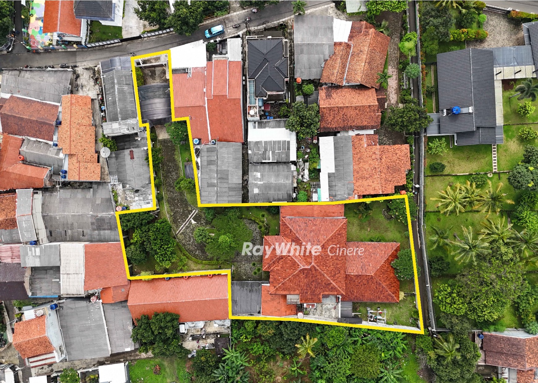 Tanah baru dekat tugu luas 1761 rumah hitung tanah harga cantik