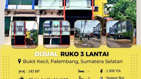 ruko di jual di bukit kecil palembang