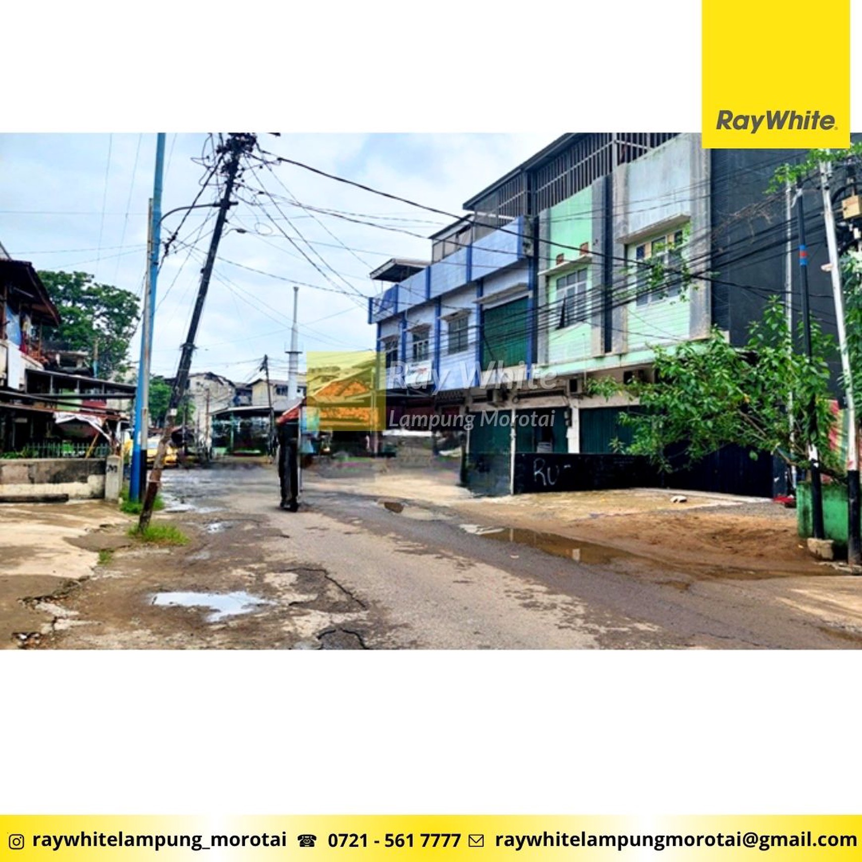 ruko di jual di bukit kecil palembang