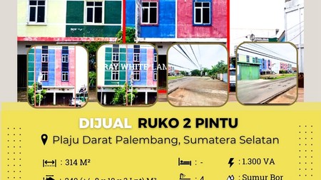 di jual ruko di plaju palembang