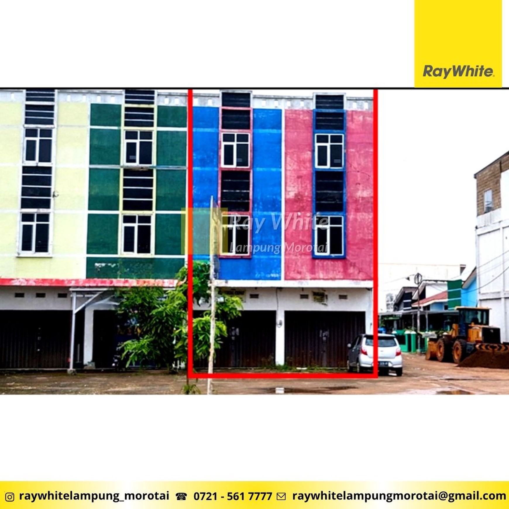 di jual ruko di plaju palembang