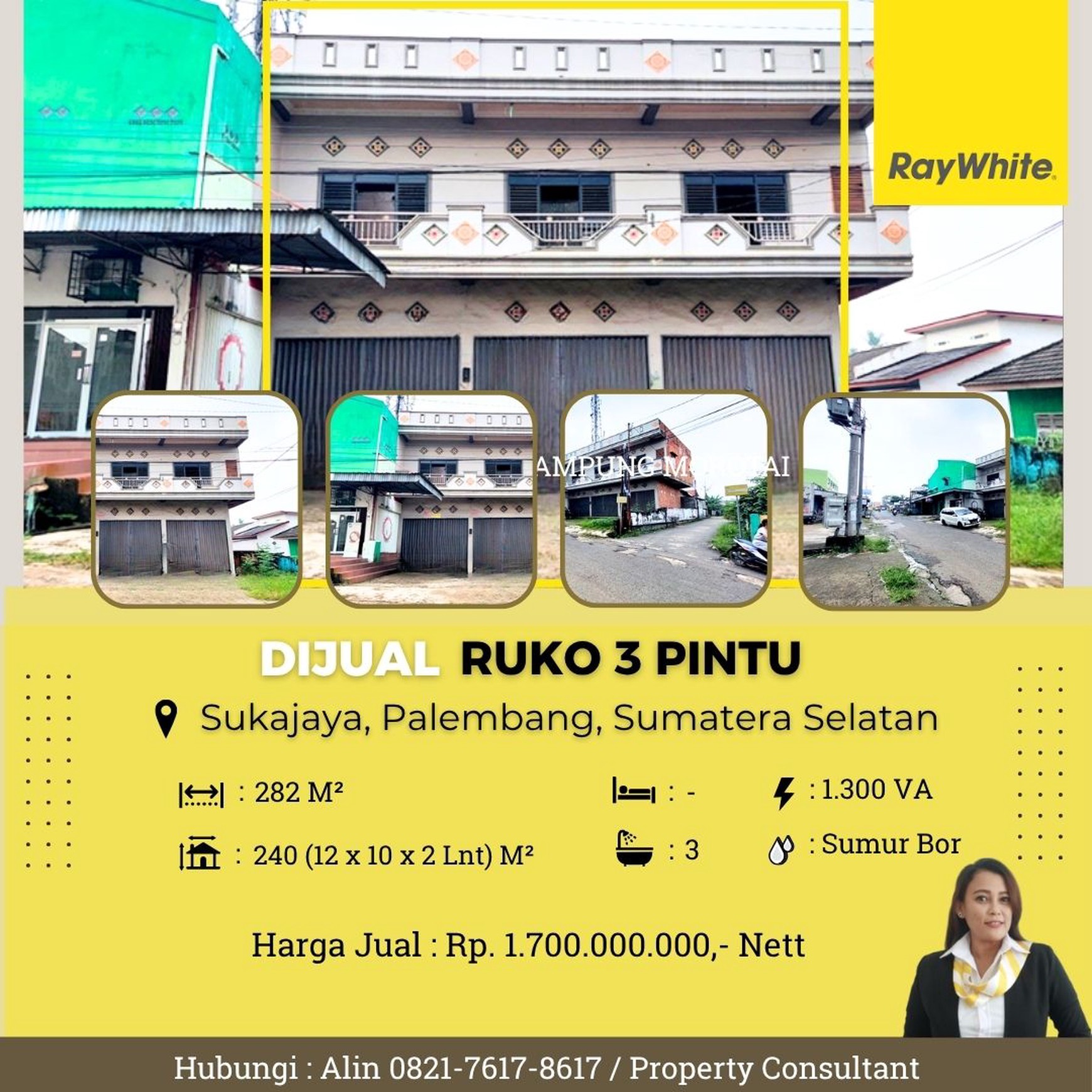 ruko sukajaya palembang