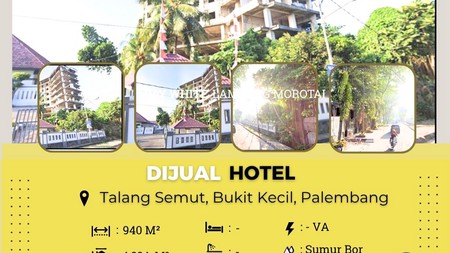 di jual bangiunan dan tanah talang semut palembang