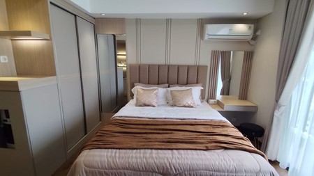 Apartment Siap huni, Fully furnished, Lokasi strategis dekat ST. KAI Jurangmangu