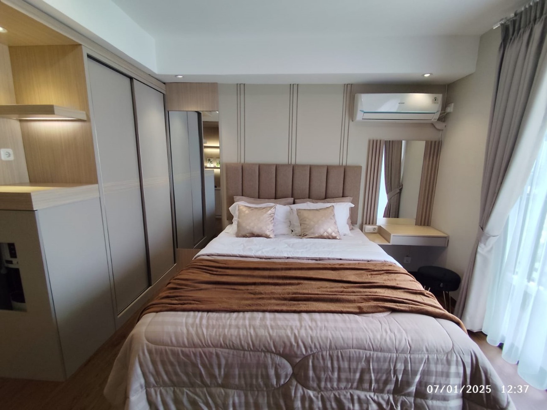 Apartment Siap huni, Fully furnished, Lokasi strategis dekat ST. KAI Jurangmangu