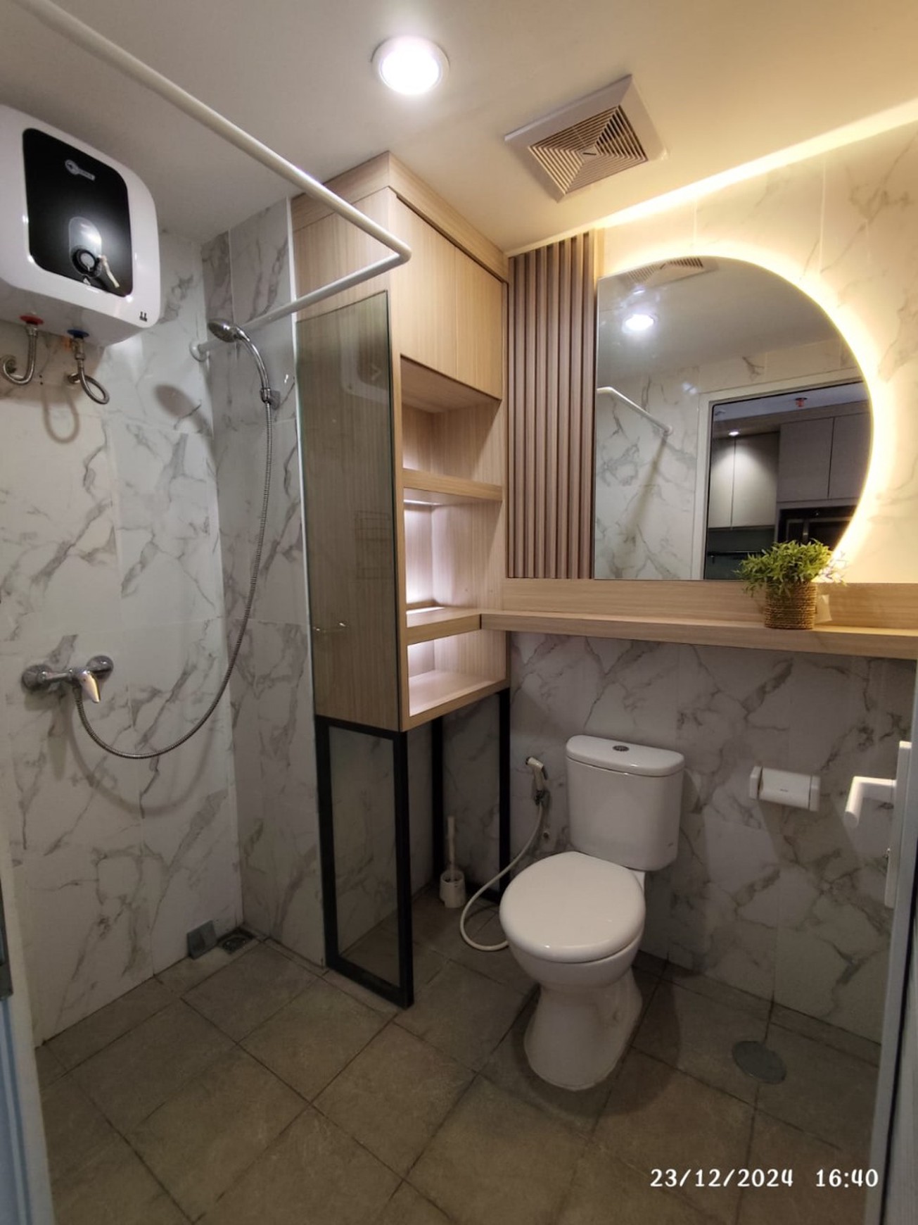 Apartment Siap huni, Fully furnished, Lokasi strategis dekat ST. KAI Jurangmangu