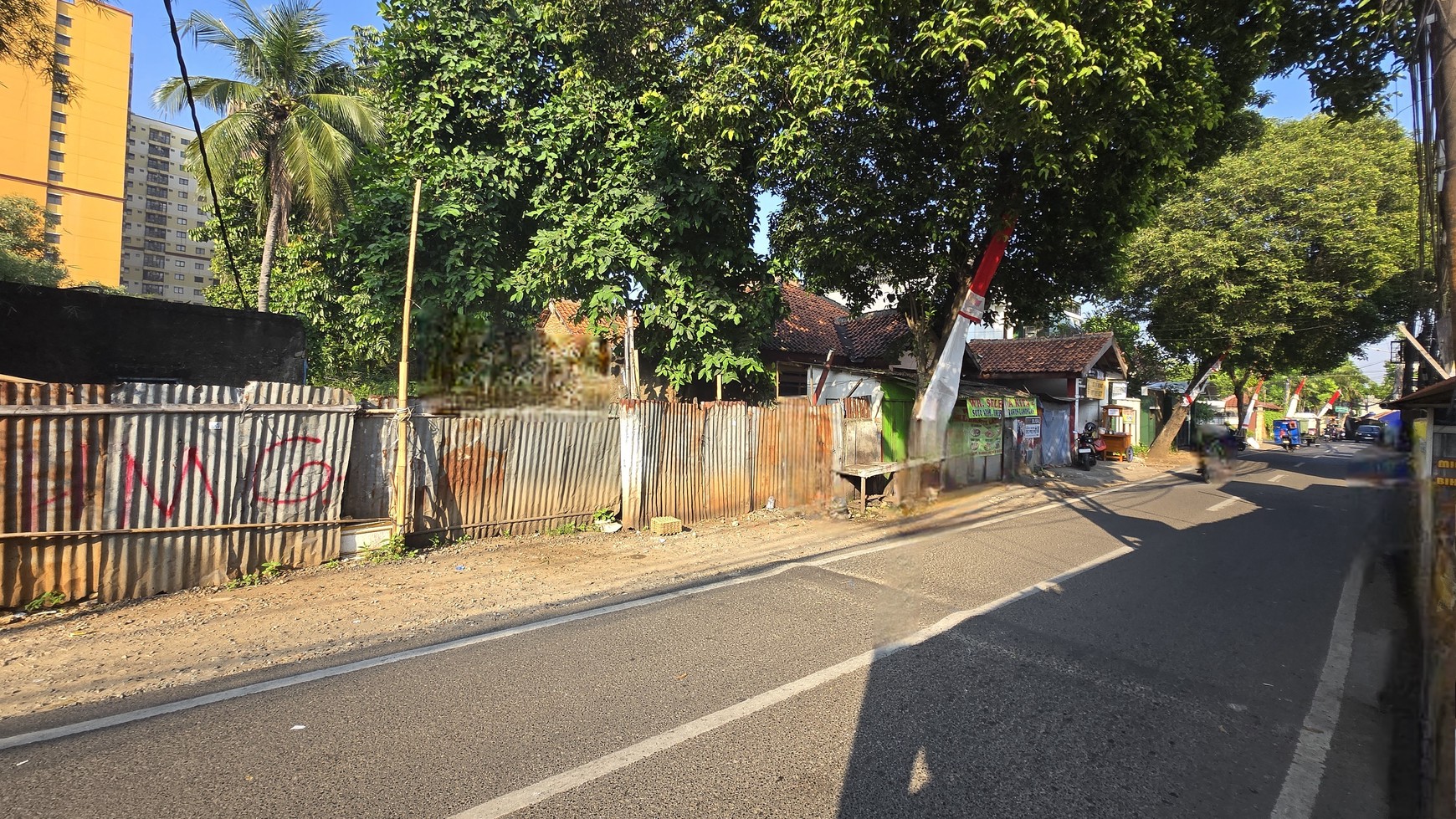 Dijual tanah di jalan baung potensi untuk usaha, kebagusan, Pasar Minggu, jakarta selatan