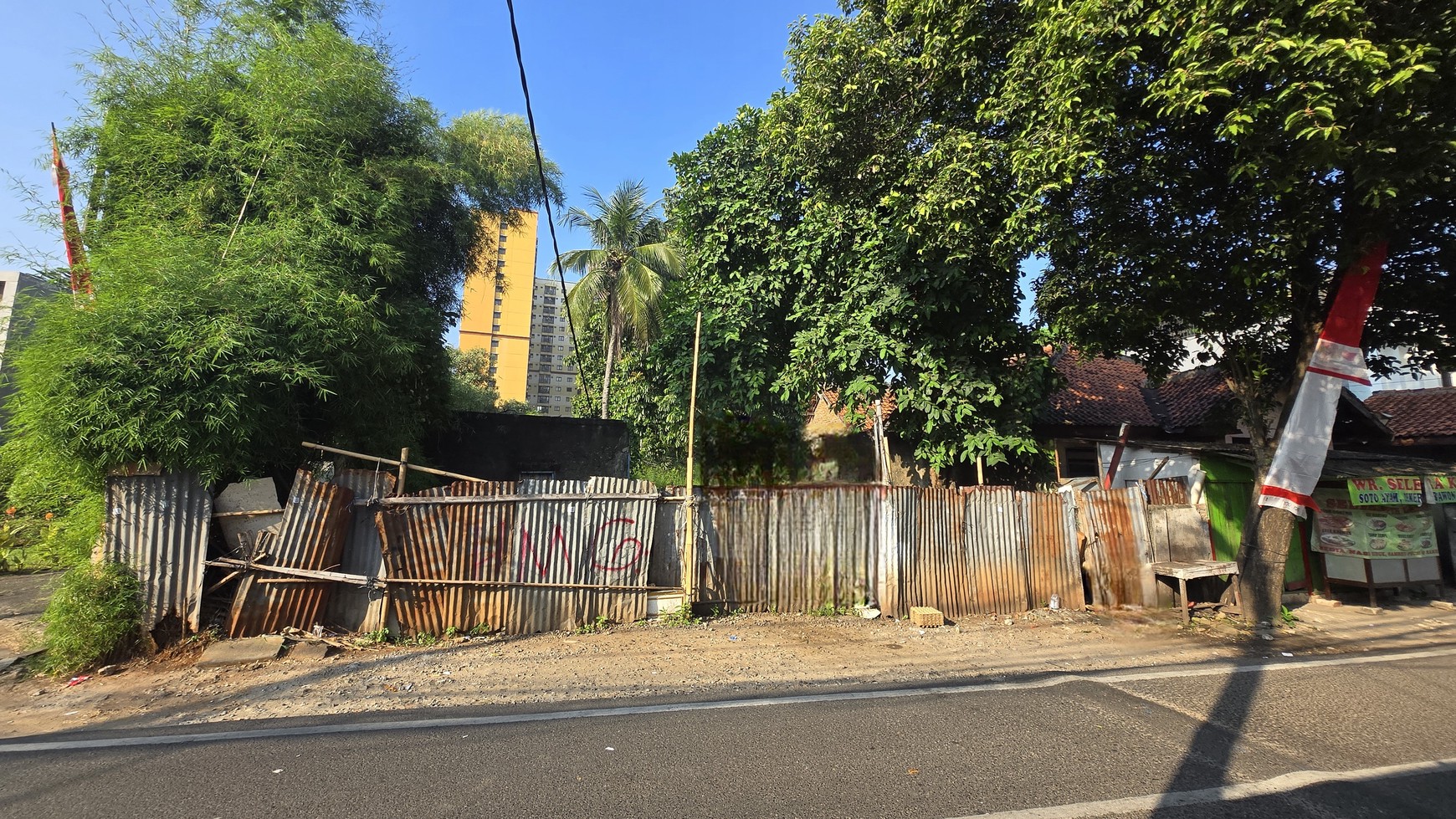 Dijual tanah di jalan baung potensi untuk usaha, kebagusan, Pasar Minggu, jakarta selatan