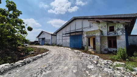 Jual Gudang BESAR LOKASI STRATEGIS Balongpanggang, Gresik