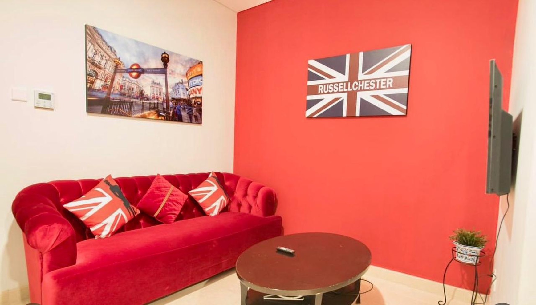 Disewakan Unit Apartemen Sudirman Suites - Lantai 17, Luas 42m, Furnished