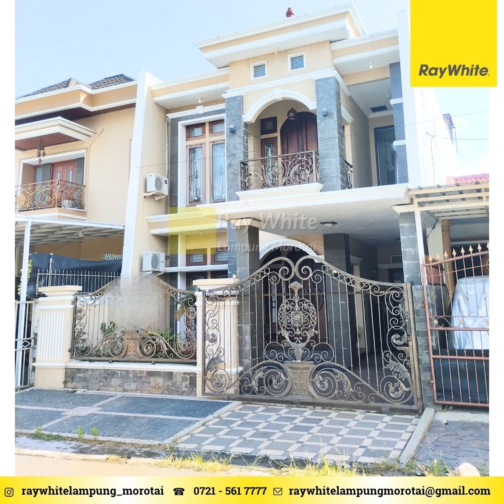 Dijual Rumah Way Halim 2 Lantai Bandar Lampung