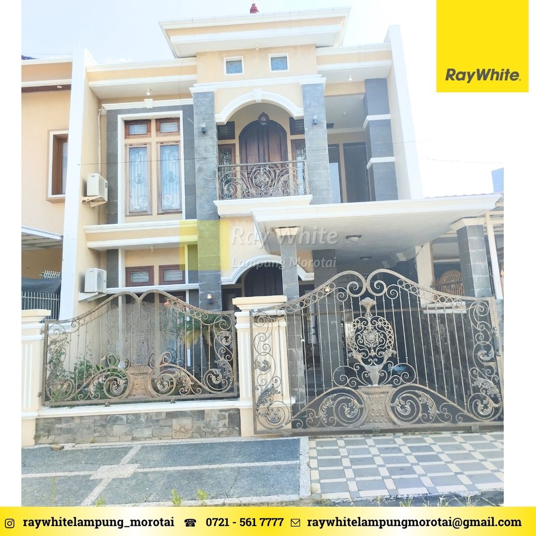 Dijual Rumah Way Halim 2 Lantai Bandar Lampung