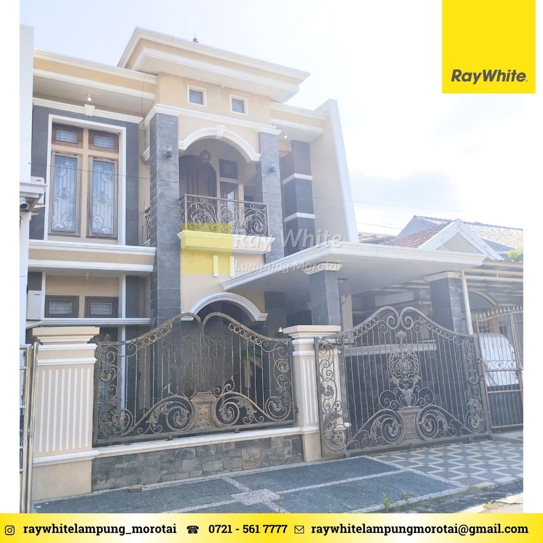Dijual Rumah Way Halim 2 Lantai Bandar Lampung
