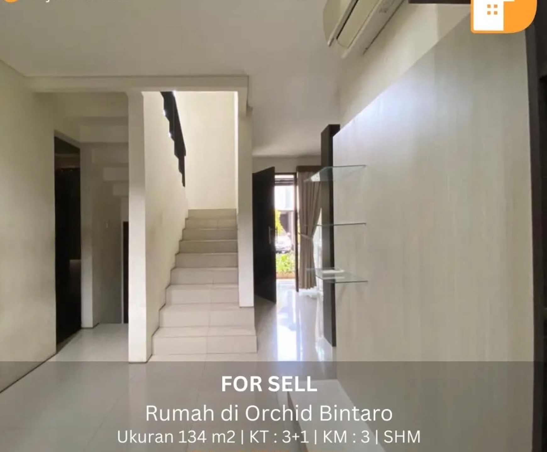 Rumah Bagus 2 Lantai Siap Huni KT 3+1 KM 2+1 SHM @Jombang, Ciputat