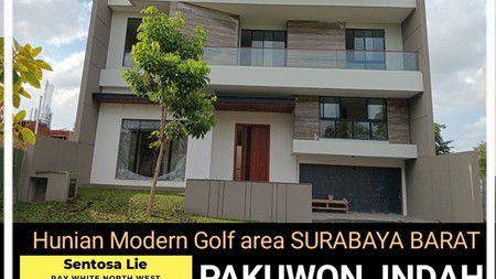 Dijual Rumah Baru Pakuwon Indah Lisbon  - Split level Desain - Surabaya - Dekat Graha Family, Citraland , Dian Istana