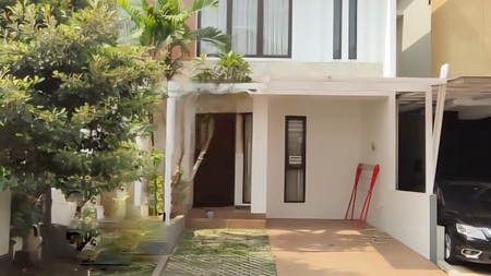 Rumah Bagus Siap Huni Furnished Terawat di Discovery Fiore, Bintaro Jaya Sektor 9, Tangerang Selatan 