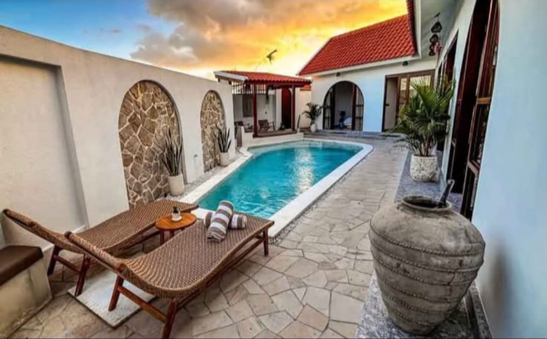 Leasehold- A villa with a tranquil atmosphere,in Dalung,Canggu