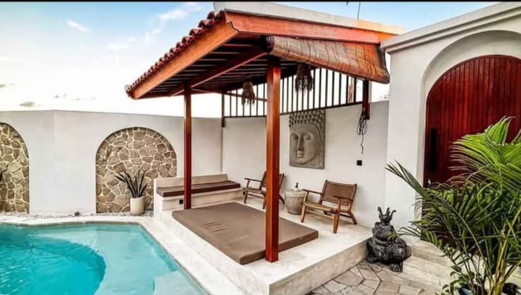 Leasehold- A villa with a tranquil atmosphere,in Dalung,Canggu