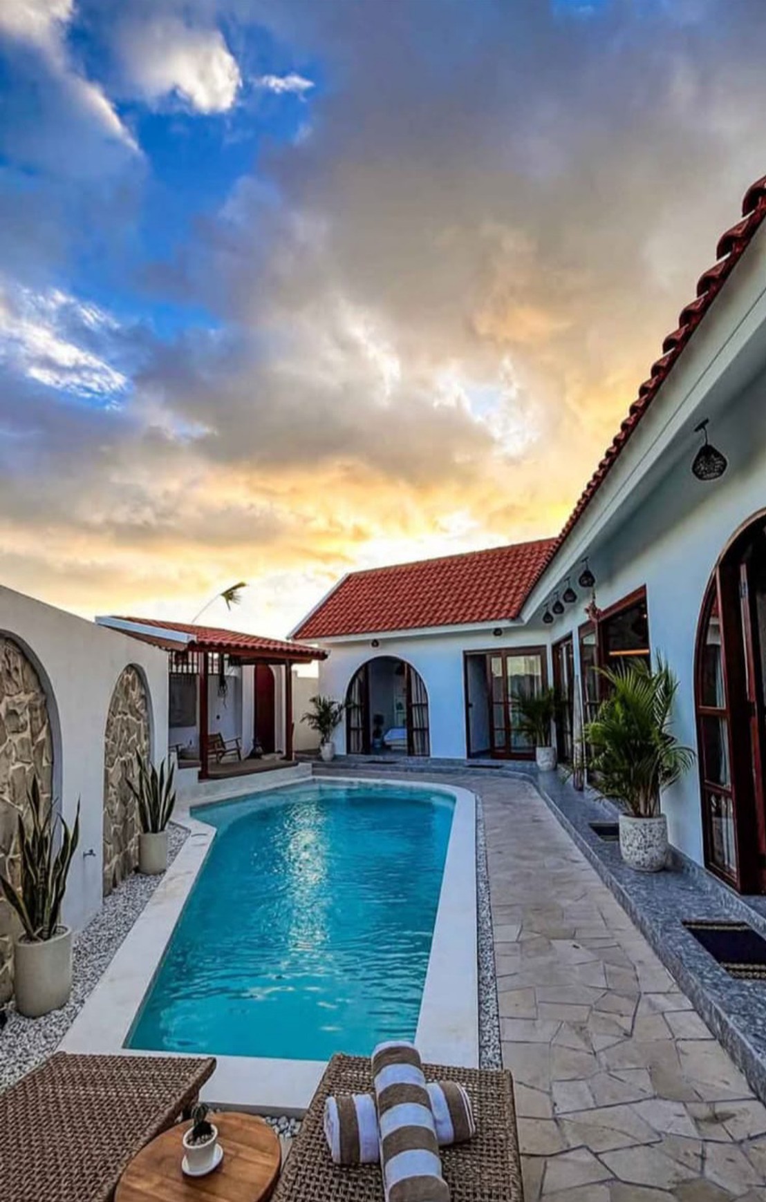 Leasehold- A villa with a tranquil atmosphere,in Dalung,Canggu