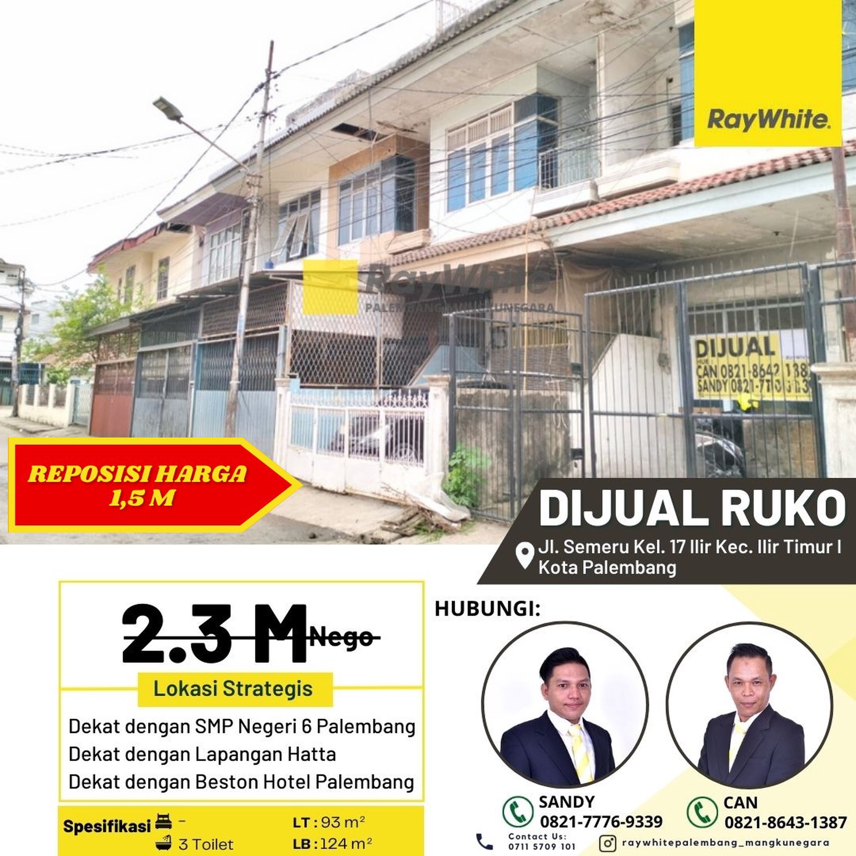ruko murah palembang