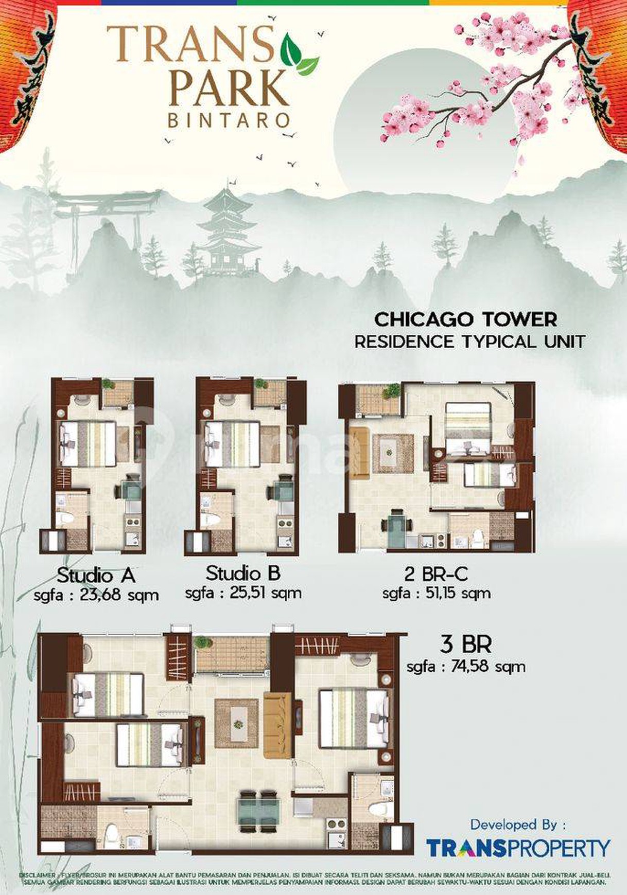 Apartemen bagus di Bintaro Jaya Tangerang Selatan