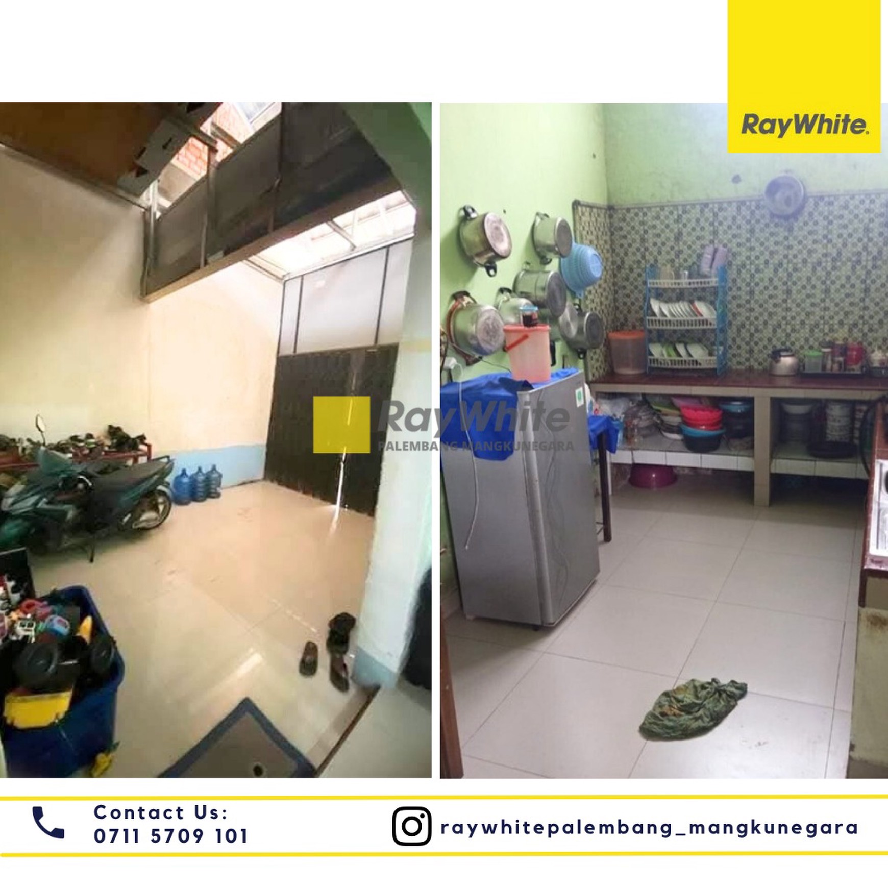 Rumah 5 Kamar Tidur di Tengah Kota Palembang