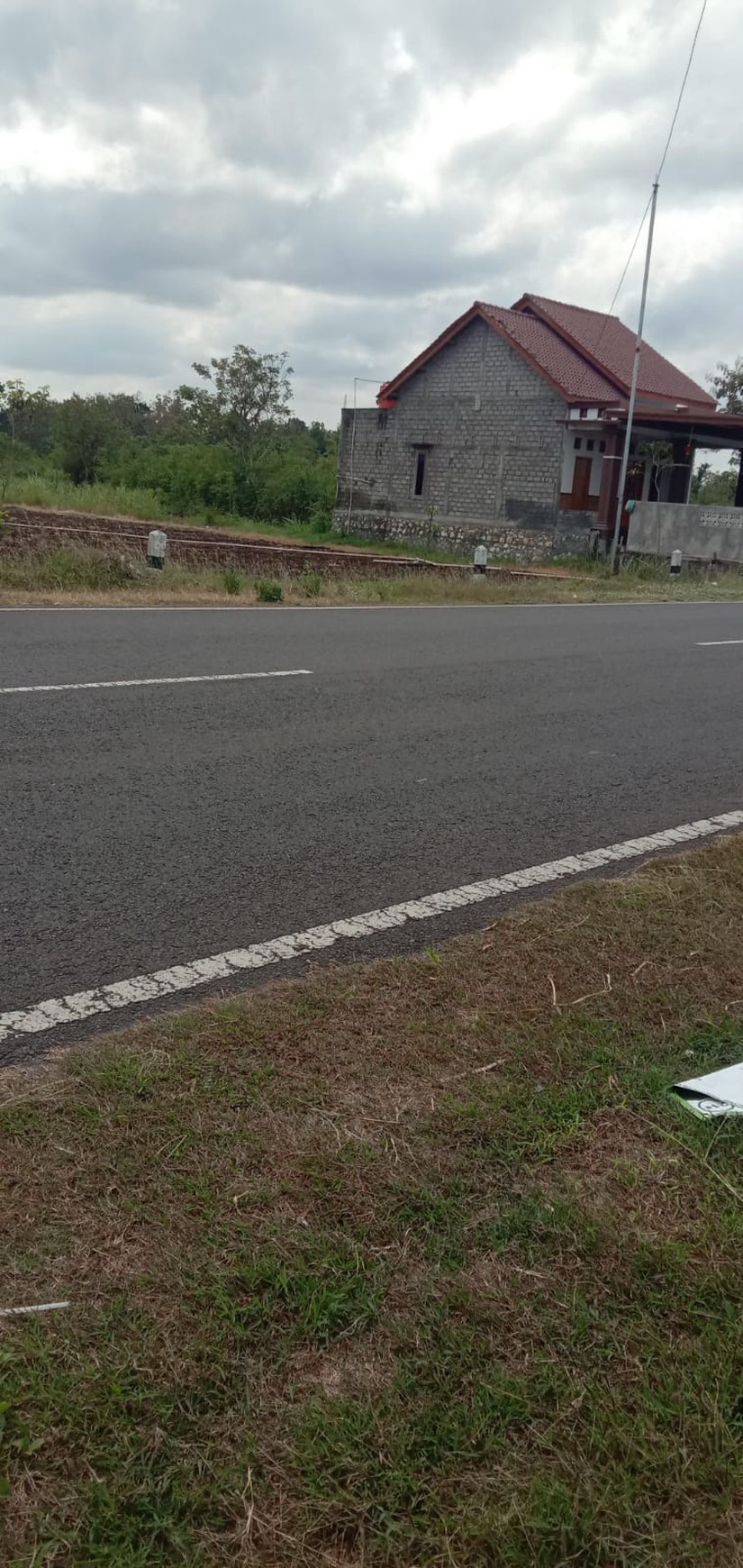 Tanah Luas 519 Meter Persegi Lokasi di Jl Alternatif Karang Mojo Playen Gunung Kidul 