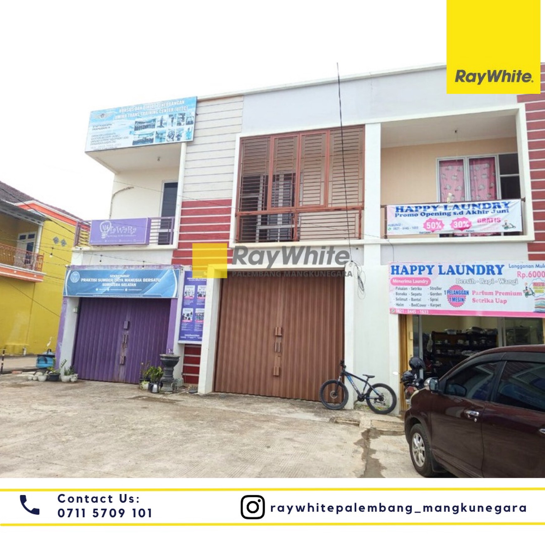 Ruko 2 Lantai di Kawasan Perumahan Palembang