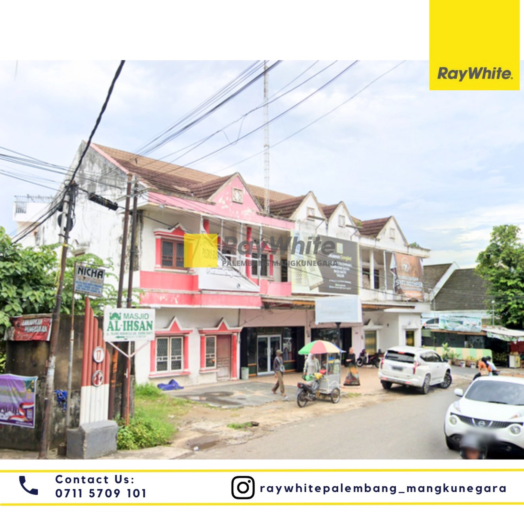 Ruko Sewa 6 Pintu Kawasan songket Palembang