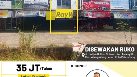 Ruko 2 Lantai depan Springhill Palembang