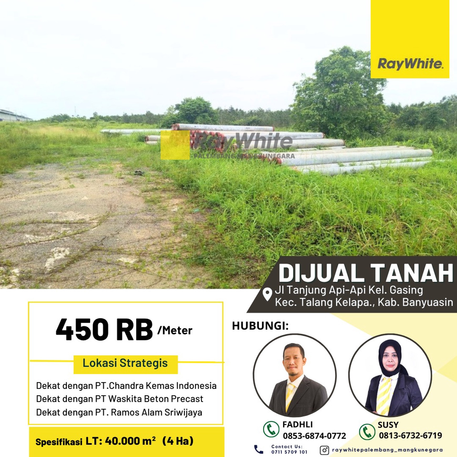 Tanah Kawasan Industri Tanjung Api Api