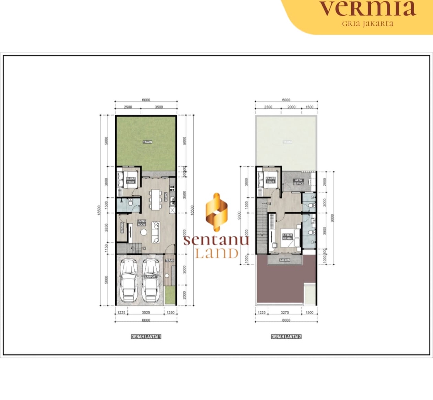 Rumah Bagus Di Cluster Kemang, Griya Jakarta Pamulang Tangerang Selatan