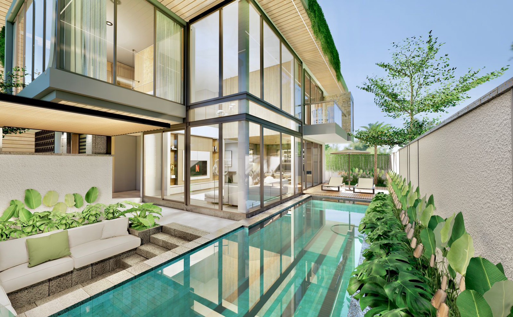 Luxurious Villa modern 4 Bedrooms  in Great Location Nusa Dua Bali