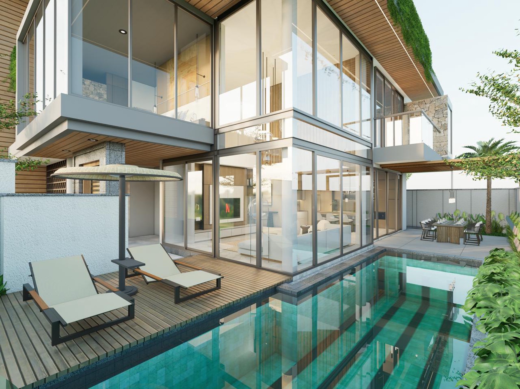 Luxurious Villa modern 4 Bedrooms  in Great Location Nusa Dua Bali