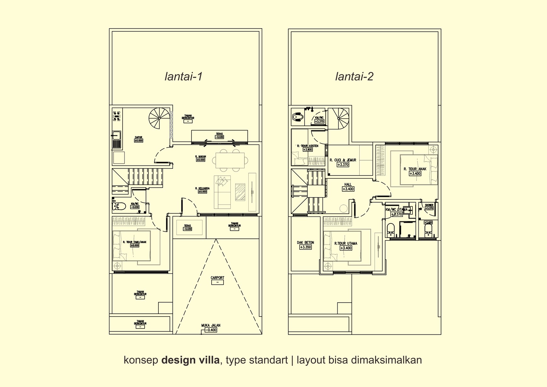 Rumah VIlla 2 Lantai Lokasi Strategis Dekat Jl. Ringroad Utara