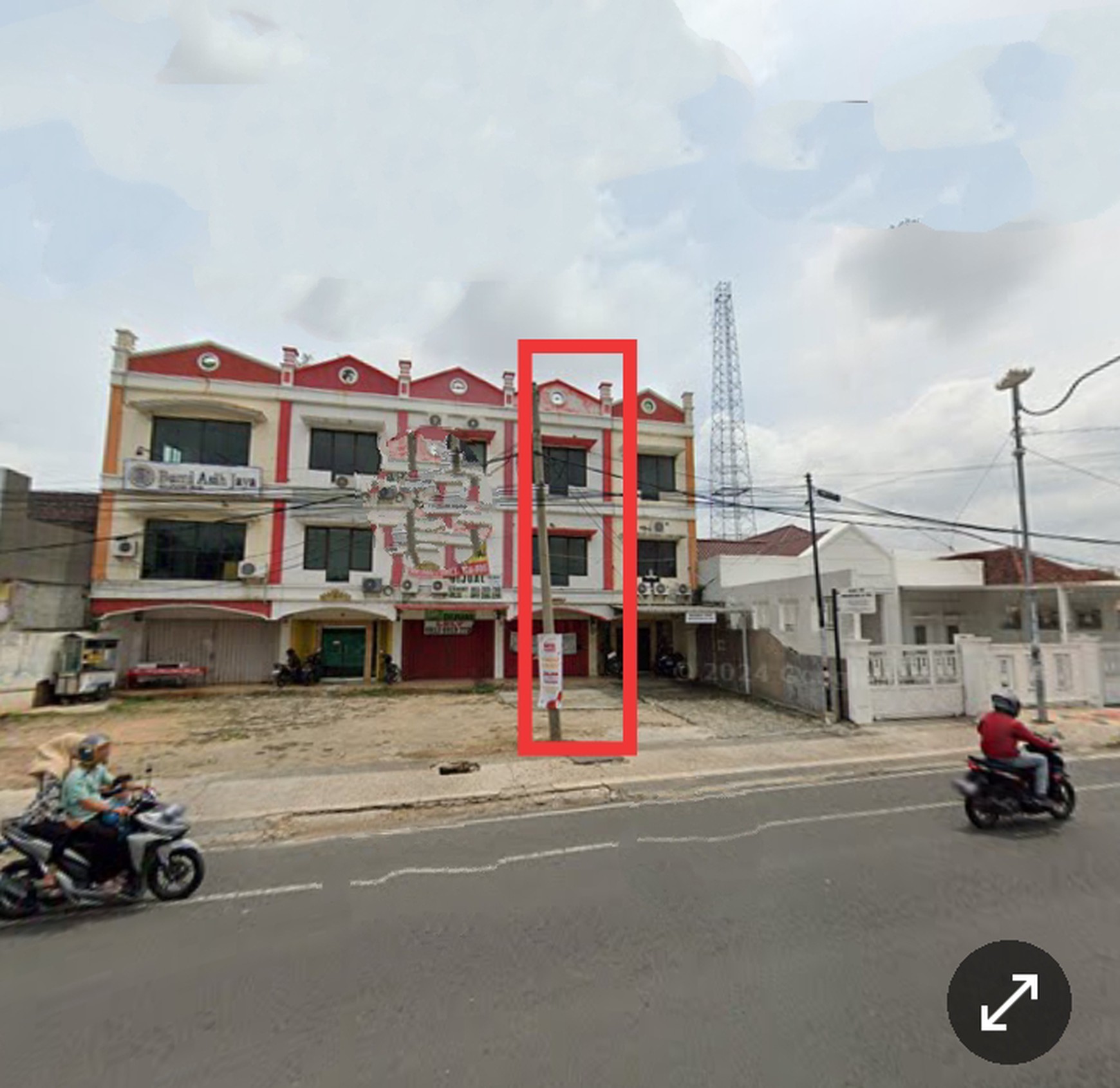 Ruko 3 lantai Jln.Dr. Susilo Sumur Batu Teluk Betung Utara, Bandar Lampung (Lampung)