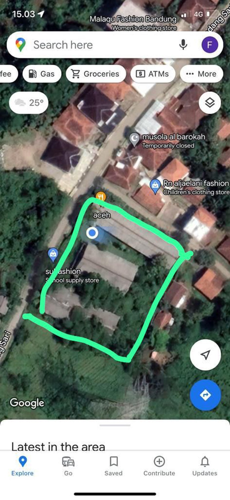 Tanah Siap Bangun di Sindang Sari Soreang
