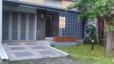 Disewakan Rumah di The Eminent Cluster Precia  BSD City - Tangerang Selatan