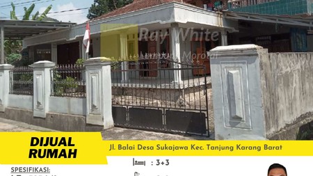 rumah murah jln balai desa sukajawa tamin