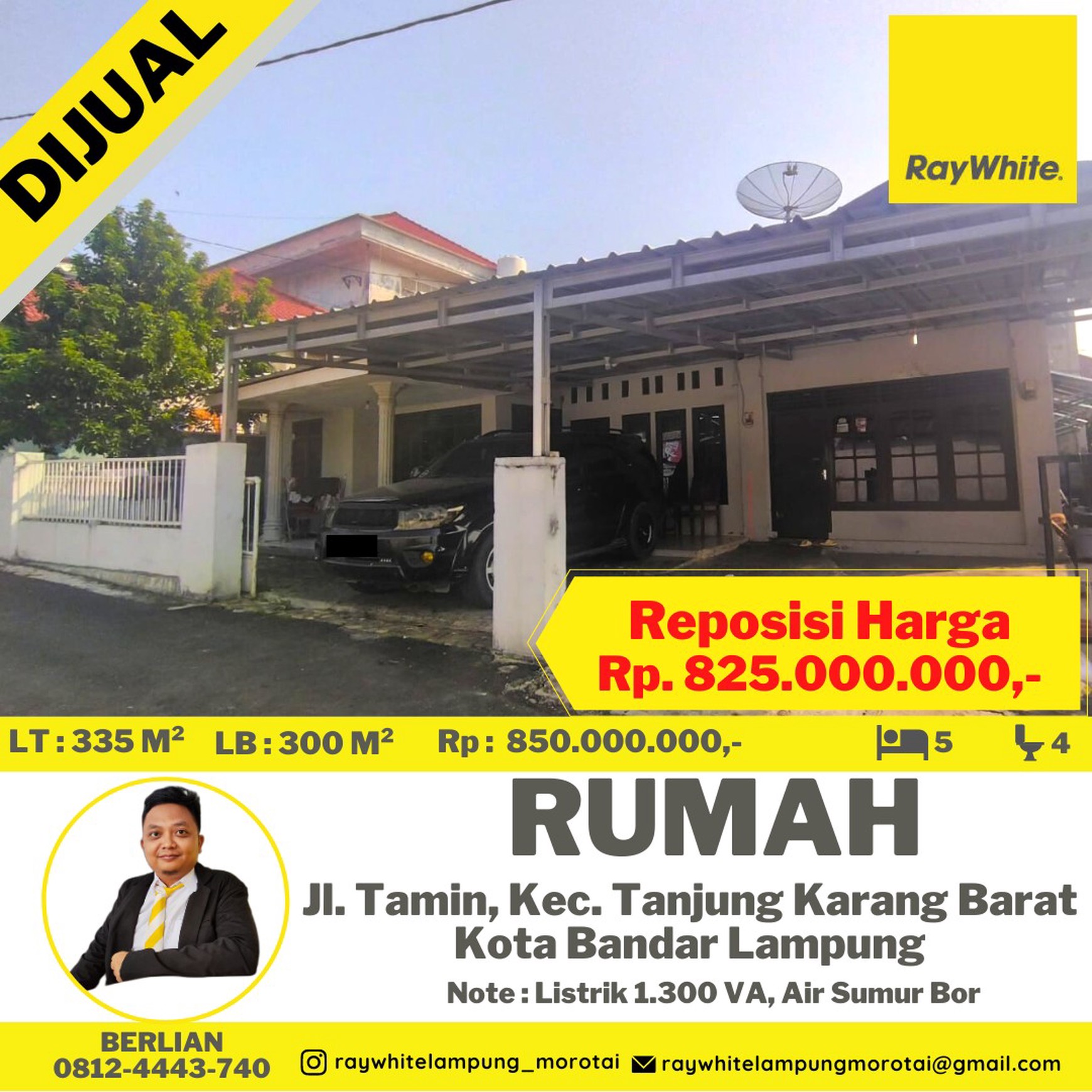 rumah murah jln tamin sukajawa